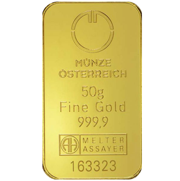 Münze Österreich 50 gramov