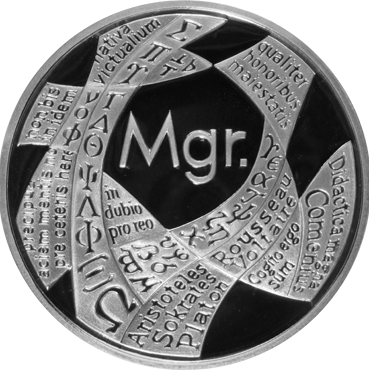 Titulárna medaila – Mgr.