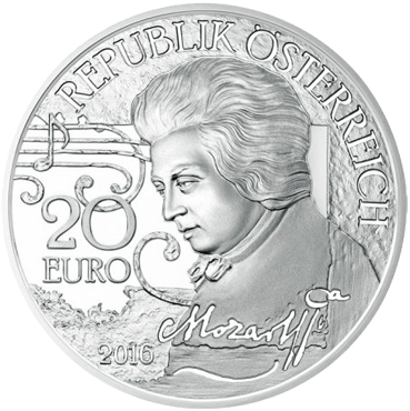 20 € - Mozart – Mýtus