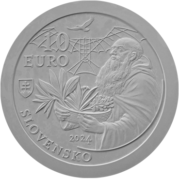 10 € - Fráter Cyprián z Červeného Kláštora - 300. výročie narodenia 2024