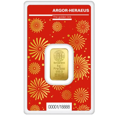 Argor Heraeus SA 5 gramov limitovaná edícia ...