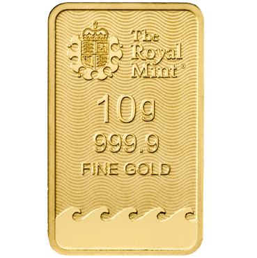 The Royal Mint - Britannia zlatá tehlička 10 gramov