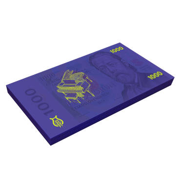 1000 korún Bedřich Smetana