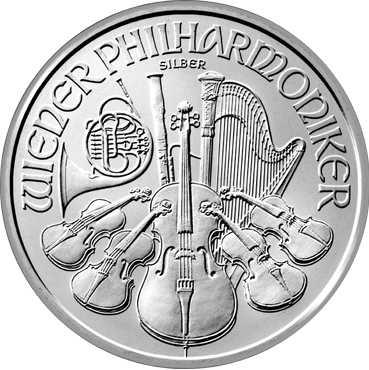 Wiener Philharmoniker 1 Oz strieborná