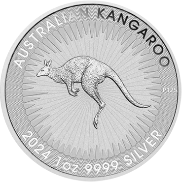 Kangaroo 1 Oz strieborná