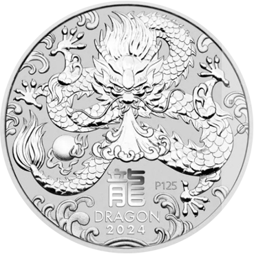 Rok Draka 1 Oz 2024 strieborná
