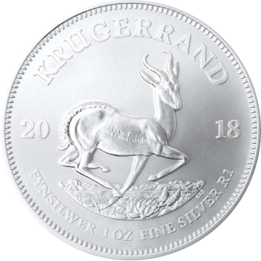 Krugerrand 1 Oz strieborná