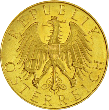 25 Schilling I. republika Rakúsko 