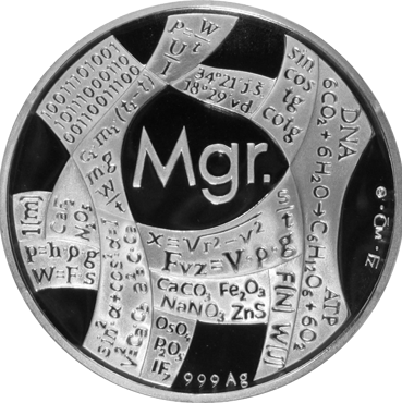 Strieborná medaila – Mgr.