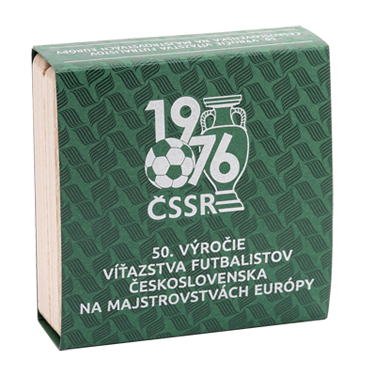 Zlatá medaila - Víťazstvo futbalistov Československa na Majstrovstvách Európy - 50. výročie