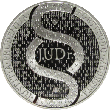 Strieborná medaila - JUDr.