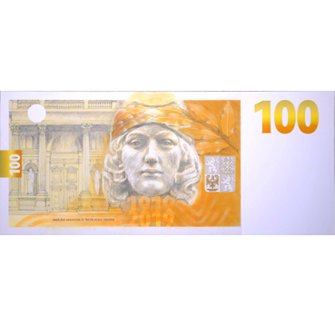 Bankovka 100 Kč - Alois Rašín vzor 2019