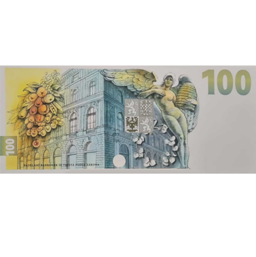 Bankovka 100 Kč - Vilém Pospíšil vzor 2025