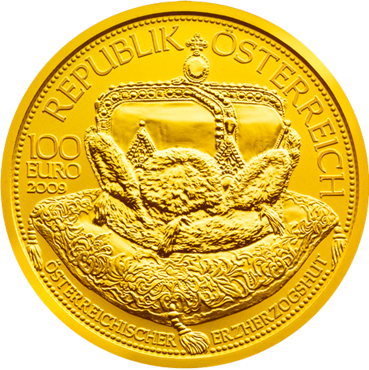 100 € - Rakúska arcivojvodská koruna 2009