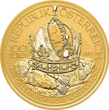 100 € - Koruna Rakúskeho cisárstva 2012