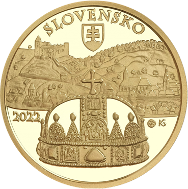 100 € - Bratislavské korunovácie - 450. výročie korunovácie Rudolfa 2022