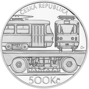 500 Kč – Tramvaj ČKD Tatra T3 2024