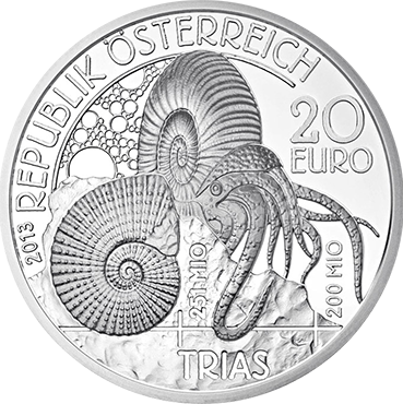 20 € - Prehistorický život: Trias 2013
