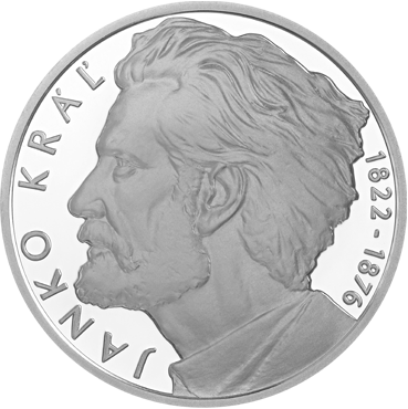 10 € - Janko Kráľ - 200. výročie narodenia 2022