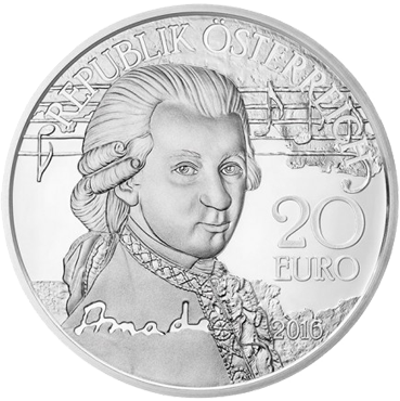 20 € - Mozart – Génius