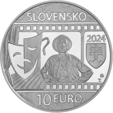 10 € - Jozef Kroner - 100. výročie narodenia 2024