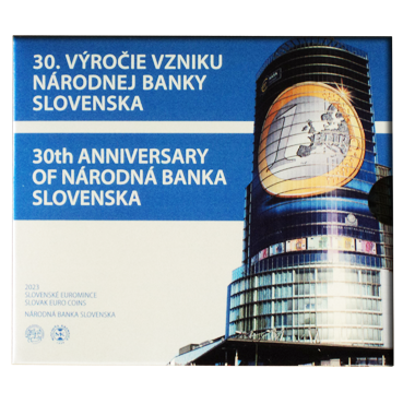 30. výročie vzniku Národnej banky Slovenska - lesklé
