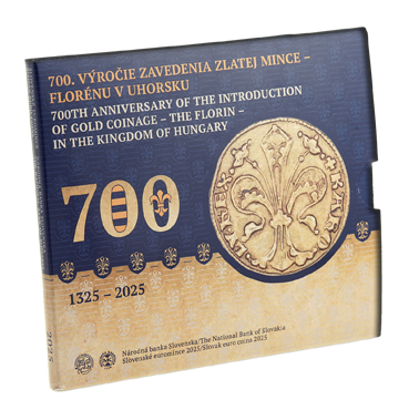 700. výročie zavedenia zlatej mince - florénu v Uhorsku