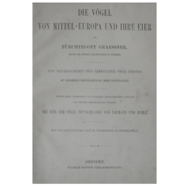 Die Vögel von Mittel-Europa und ihre Eier